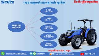 Solis Tractor Leasing- សេវាកម្មបង់រំសល់ត្រាក់ទ័រ សូលីស