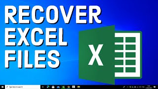 How to Recover Unsaved or Lost Excel Files | Recover an Unsaved or Deleted Excel File
