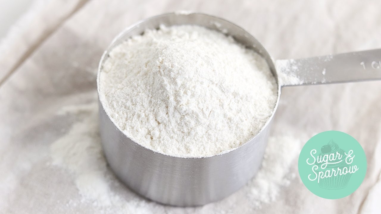 Homemade Cake Flour Recipe - YouTube