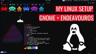 My Linux Setup ft Gnome and EndeavourOS