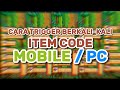 Cara Trigger Item Code berkali-kali