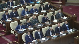 Еңбек адамдары Парламент қабырғасында Жолдауды тыңдады