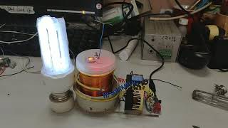 Mini Tesla coil ,12V ，迷你版特斯拉線圈