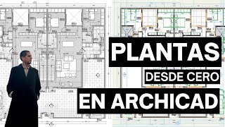 Plantas desde cero en Archicad