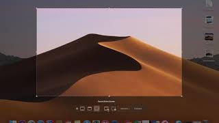 Mojave Feature: Command + Shift + 5 (Screen Recording/Screen Capture)