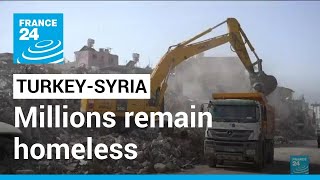 Turkey-Syria earthquake: One month later, millions remain homeless • FRANCE 24 English