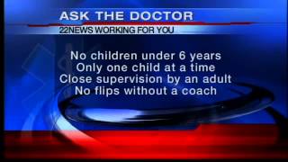 Ask the Pediatrician: Trampoline safety