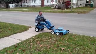 Vintage Lawn Boy Loafer in action