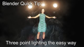 Blender Quick Tip: Tri-light addon