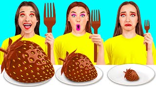 Big, Medium and Small Plate Challenge | Crazy Challenge by Crazy DO