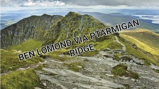 Ben Lomond via Ptarmigan Ridge...what an amazing day out ...in the Wind and Rain.