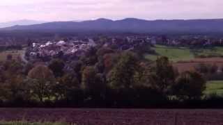 Ausblick von der Burgruine Hochburg im Breisgau