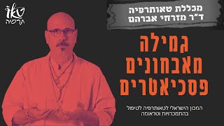 פסכיאטריה | גמילה מאבחונים פסיכיאטרים בראייה בודהיסטית | תחלואה כפולה |הכשרה 12 הצעדים טאותרפיה