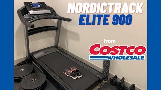 NordicTrack ELITE 900 from COSTCO w/ iFit - 7" TOUCHSCREEN - Running / Walking Treadmill