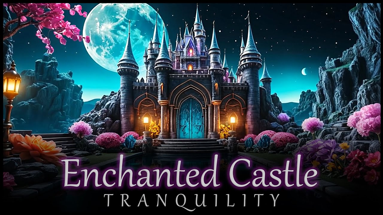 Enchanted Castle Ambience With Soothing Piano Music For Deep Relaxation