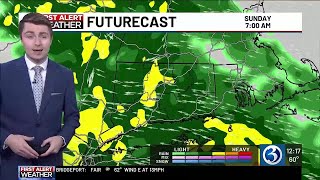 FORECAST: Rain for part of the holiday weekend prompts a First Alert Weather Day