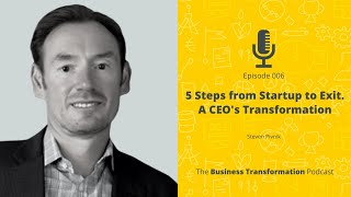 5 Steps from Startup to Exit. A CEO's Transformation