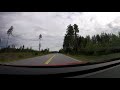 【4k】road 387 vaalimaa to lappeenranta