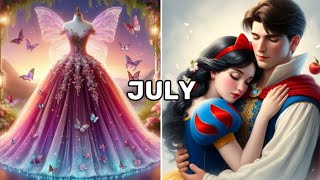 ✨Choose Your Birthday Month and See Your Prince and Disney Princess Dress🤴❤️👸👗💝