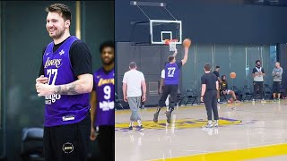 Luka Doncic Gets Ready For Revenge On Mavericks In Lakers Practice Before Game!