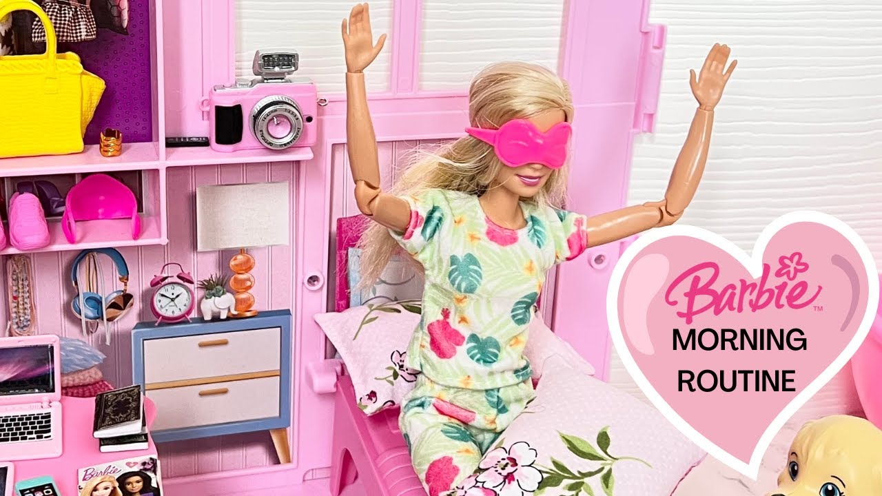 Barbie Morning Routine ёясыёятх Youtube