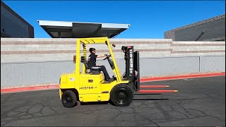 HYSTER H40XM 4,000lb Gasoline #163U - Forklift for Sale