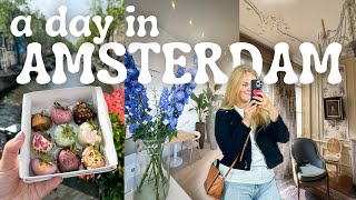 A day in Amsterdam 🍓 Art café, must try food spots & museum van loon