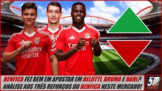 🦅 Análise aos reforços Belotti, Bruma e Samuel Dahl: boas apostas do Benfica ou más escolhas? 🦅