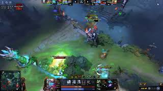 Kiyotaka's Perspective - in his famous buyback play to kill Abed | ESL One Berlin Major 2023 #dota2