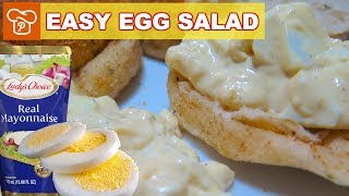 How to Make Easy Egg Salad | Pinoy Easy Recipes