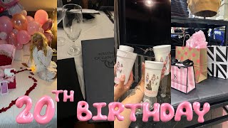 My 20th Birthday Vlog ♡| maintenance , shopping, celebration + more