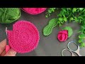 Amigurumi Rose🌹Flower keychain l Crochet Rose Flower 🌹  Keychain Pattern l