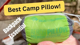 Best Backpacking Pillow?  Sea to Summit Aeros Pillow Premium Review