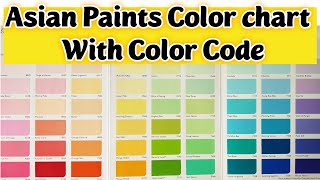 Asian Paints Colour Combination with Code |Asian Paints Shade Card | Asian Paints Colour Combination