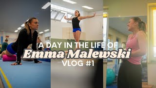 VLOG #1 /| Follow my training day - focus on the comeback 2025 // Emma Malewski