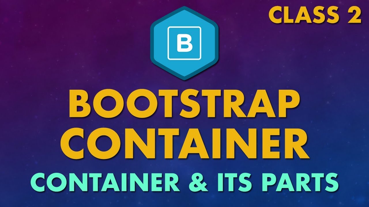 What Is Container In Bootstrap - Explained - YouTube