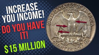 $15 Million Dollar Quarter: Top 5 Very Expensive USA Quarter Dollar Coins Worth Big Money!