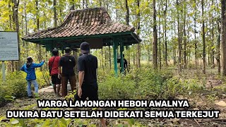 warga lamongan gempar.! AWALNYA DIKIRA BATU setelah didekati semua terkejut