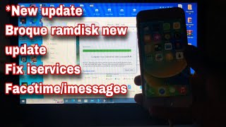 [*NEW]Broque ramdisk new update fix iservices and icloud sign-in | facetime and imessages working
