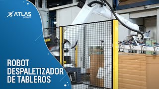 Robot despaletizador de tableros para la empresa Tamabi