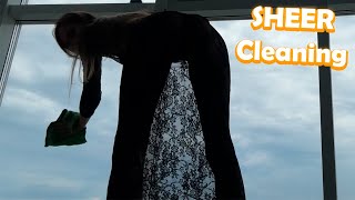 [4K] Transparent Cleaning Bliss: Transform Your Windows into Crystal-Clear Panes