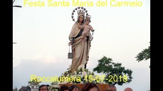 Festa Santa Maria del Carmelo - Roccalumera 15 luglio 2018