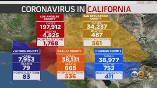 Coronavirus Death Toll Continues To Rise In Riverside, San Bernardino, Ventura Counties