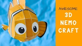 Disney's Finding Nemo: 3D Paper Craft (Free Templates)