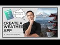 Building a Weather App with API Integration: HTML, CSS, JavaScript (Full Tutorial)