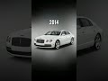 Evolution of Bentley continental GT ( 2002 - 2022 )