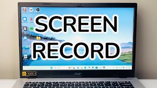 How To Screen Record With Audio On Windows 11 or 10 PC