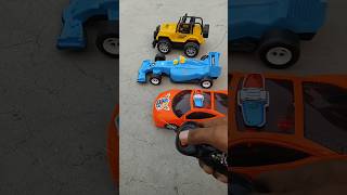 Remote control three cars testing