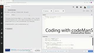 Codewars 7 kyu Consecutive Items Javascript