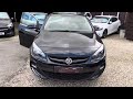 Vauxhall Astra 1.6i Limited Edition Euro 6 5dr, In black with full black leather, 1 owner from new!!